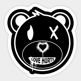 Love Hurts - Bear Sticker